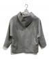 ebure (エブール) ライトビスボンディング フーディー グレー サイズ:36：32000円