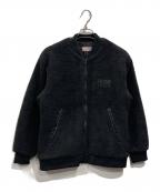 Spick and Spanスピックアンドスパン）の古着「ボアスタジャン」｜ブラック