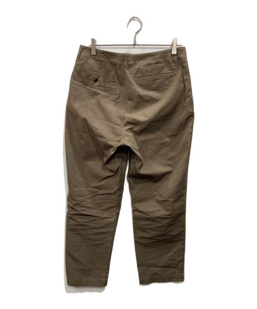 STILL BY HAND（スティルバイハンド）STILL BY HAND (スティルバイハンド) 1タックパンツ ブラウン サイズ:46の古着・服飾アイテム