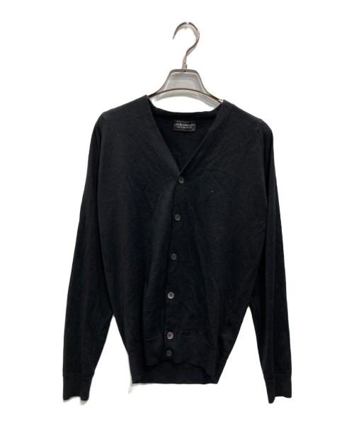 JOHN SMEDLEY（ジョンスメドレー）JOHN SMEDLEY (ジョンスメドレー) ニットカーディガン ブラック サイズ:Sの古着・服飾アイテム