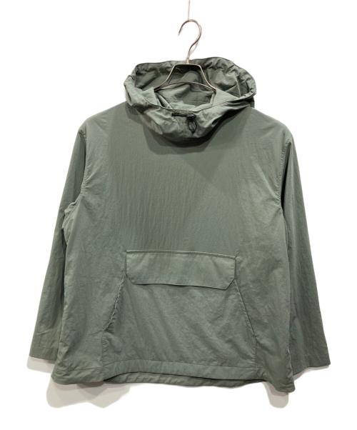 STILL BY HAND（スティルバイハンド）STILL BY HAND (スティルバイハンド) ナイロン アノラックパーカー オリーブ サイズ:46の古着・服飾アイテム