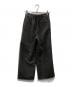 BALLSEY (ボールジィ) タスランドビー セミワイドクロップドパンツ ブラック サイズ:32：4500円