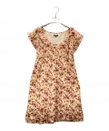 TOCCA（トッカ）の古着「花柄ワンピース」｜ベージュ