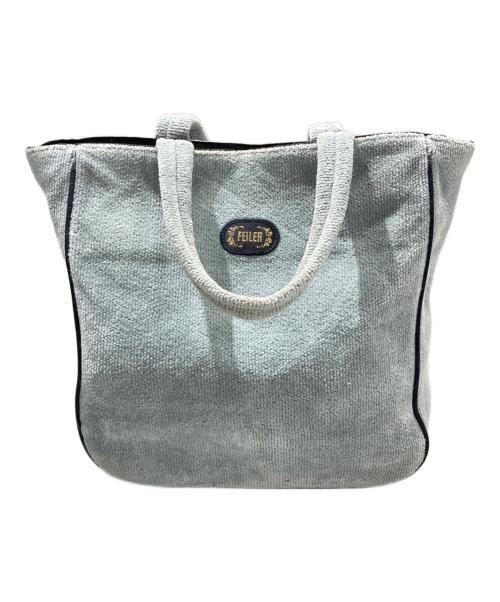 FEILER（フェイラー）FEILER (フェイラー) 花柄刺繍トートバッグ グレー サイズ:-の古着・服飾アイテム