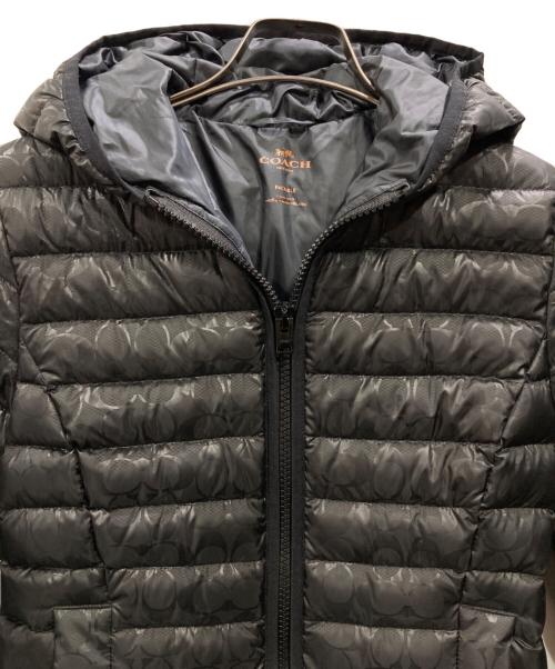 COACH（コーチ）COACH (コーチ) ダウンジャケット ブラック サイズ:XSの古着・服飾アイテム