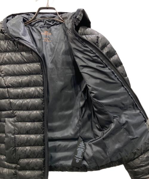 COACH（コーチ）COACH (コーチ) ダウンジャケット ブラック サイズ:XSの古着・服飾アイテム