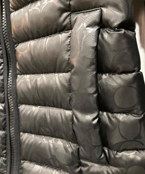 COACH（コーチ）COACH (コーチ) ダウンジャケット ブラック サイズ:XSの古着・服飾アイテム