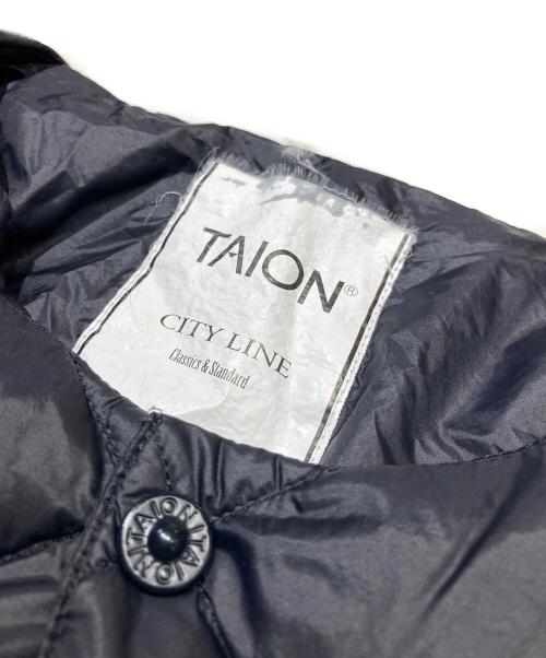TAION（タイオン）TAION (タイオン) ダウンジャケット ブラック サイズ:Mの古着・服飾アイテム