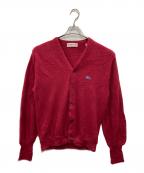 IZODアイゾッド）の古着「ニットカーディガン」｜レッド