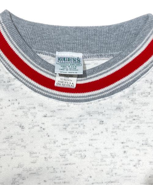 GUESS（ゲス）GUESS (ゲス) カラーリブスウェット グレー サイズ:ONE SIZEの古着・服飾アイテム