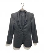 GIORGIO ARMANIジョルジョアルマーニ）の古着「コットンシルク 1Bジャケット」｜ブラック
