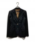 DOLCE & GABBANAドルチェ＆ガッバーナ）の古着「金釦ブレザー」｜ブラック
