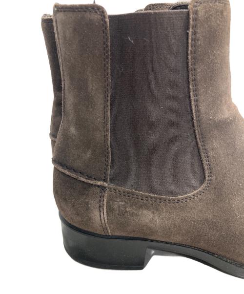TOD'S（トッズ）TOD'S (トッズ) サイドゴアブーツ ブラウン サイズ:35 1/2の古着・服飾アイテム