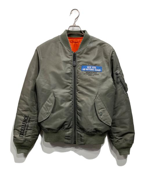 AVIREX（アヴィレックス）AVIREX (アヴィレックス) MA-1ジャケット カーキ サイズ:Mの古着・服飾アイテム