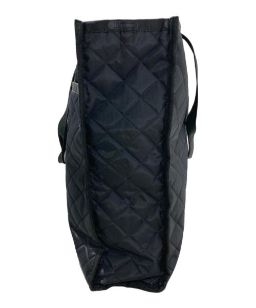 LeSportsac（レスポートサック）LeSportsac (レスポートサック) キルティングトートバッグ ブラック サイズ:-の古着・服飾アイテム