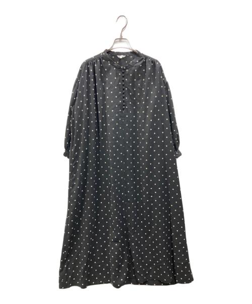 a piece of LIbrary（アピースオブライブラリー）a piece of Library (アピースオブライブラリー) フランソワドットワンピース ブラック サイズ:2の古着・服飾アイテム