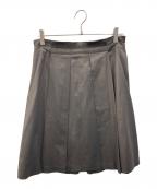 CELINEセリーヌ）の古着「デザインスカート」｜ブラウン