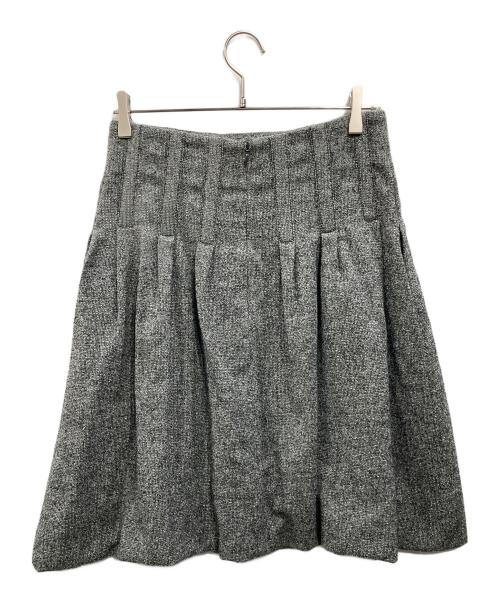 CELINE（セリーヌ）CELINE (セリーヌ) ミディスカート グレー サイズ:40の古着・服飾アイテム