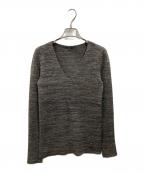 GUCCIグッチ）の古着「Vネックニット」｜グレー