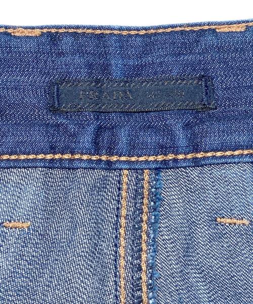 PRADA（プラダ）PRADA (プラダ) デニムパンツ ブルー サイズ:28の古着・服飾アイテム