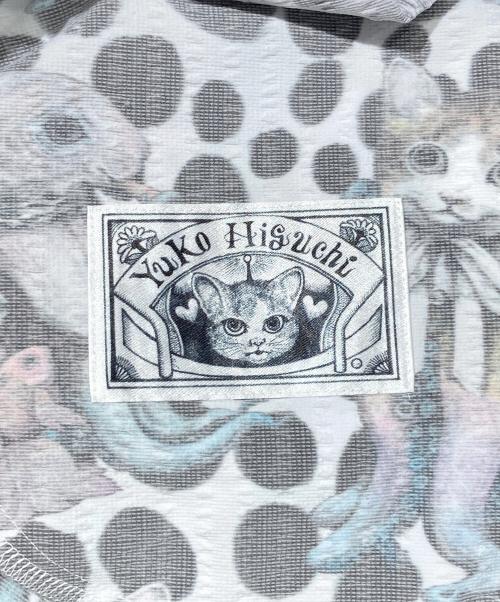 Yuko Higuchi（ユウコ ヒグチ）Yuko Higuchi (ユウコ ヒグチ) ボリス雑貨店 (ポリスザッカテン) アロハパンツ ホワイト×ブラック サイズ:表記なしの古着・服飾アイテム