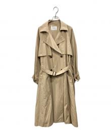 OPAQUE.CLIP（オペークドットクリップ）の古着「大草直子さんコラボ2wayナイロントレンチコート」｜ベージュ