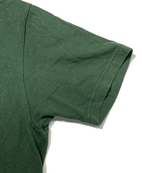 maison kitsune（メゾンキツネ）maison kitsune (メゾンキツネ) プリントTシャツ グリーン サイズ:Mの古着・服飾アイテム