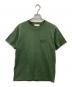 maison kitsune（メゾンキツネ）の古着「プリントTシャツ」｜グリーン