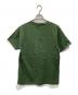 maison kitsune (メゾンキツネ) プリントTシャツ グリーン サイズ:M：4500円