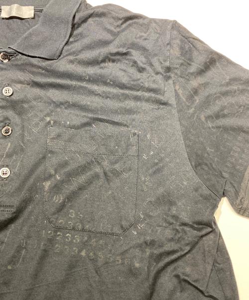 DIOR HOMME（ディオール オム）Dior Homme (ディオール オム) ポロシャツ ブラック サイズ:Lの古着・服飾アイテム