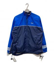 adidas（アディダス）の古着「ナイロンジャケット」｜ブルー