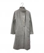 Blue Streak-）の古着「アンゴラブレンドロングコート」｜グレー