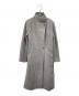 Blue Streak（-）の古着「アンゴラブレンドロングコート」｜グレー