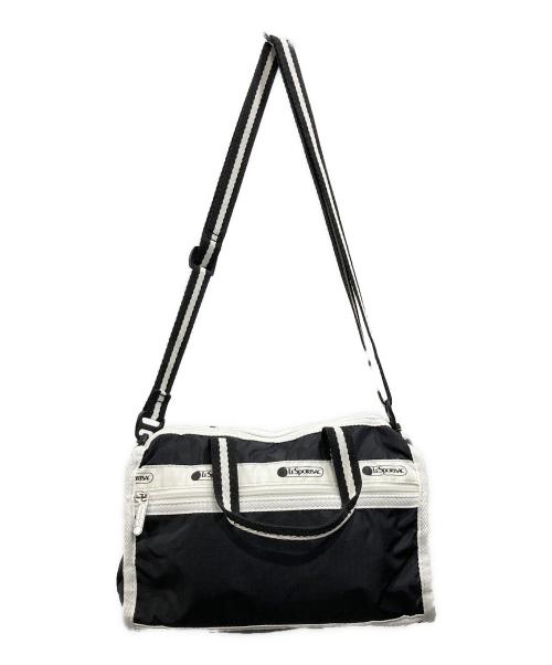 LeSportsac（レスポートサック）LeSportsac (レスポートサック) ショルダーバッグ ホワイト×ブラック サイズ:-の古着・服飾アイテム