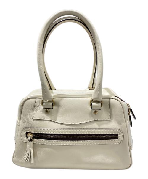 J&M DAVIDSON（ジェイ＆エム デヴィッドソン）J&M DAVIDSON (ジェイ＆エム デヴィッドソン) MIA ミニボストンバッグ ベージュ サイズ:-の古着・服飾アイテム