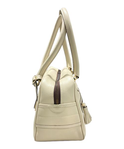 J&M DAVIDSON（ジェイ＆エム デヴィッドソン）J&M DAVIDSON (ジェイ＆エム デヴィッドソン) MIA ミニボストンバッグ ベージュ サイズ:-の古着・服飾アイテム