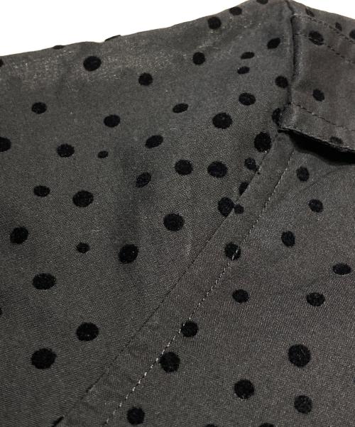 Saint Laurent Paris（サンローランパリ）Saint Laurent Paris (サンローランパリ) ドットシャツ ブラック サイズ:37の古着・服飾アイテム