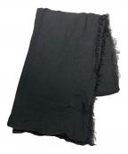 FALIERO SARTIファリエロサルティ）の古着「モダールカシミヤ混紡スカーフ」｜ブラック