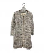 HERNOヘルノ）の古着「ツイードコート」｜グレー
