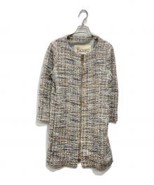 HERNO（ヘルノ）の古着「ツイードコート」｜グレー