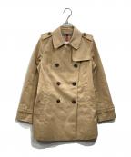 MACKINTOSH PHILOSOPHYマッキントッシュ フィロソフィー）の古着「ショートトレンチコート」｜ベージュ