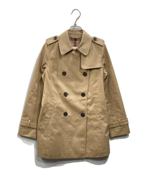 MACKINTOSH PHILOSOPHY（マッキントッシュ フィロソフィー）MACKINTOSH PHILOSOPHY (マッキントッシュ フィロソフィー) ショートトレンチコート ベージュ サイズ:36の古着・服飾アイテム
