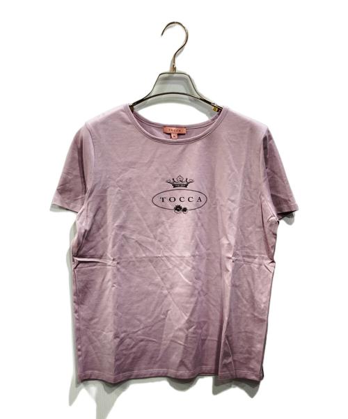 TOCCA（トッカ）TOCCA (トッカ) LOGO TEE Tシャツ ピンク サイズ:M 未使用品の古着・服飾アイテム