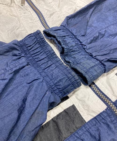 adidas（アディダス）adidas (アディダス) ナイロンジャケット ネイビー サイズ:XLの古着・服飾アイテム