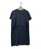EVEX by KRIZIAエヴェックスバイクリツィア）の古着「ブラウスワンピース」｜ネイビー