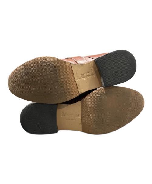 Salvatore Ferragamo（サルヴァトーレ フェラガモ）Salvatore Ferragamo (サルヴァトーレ フェラガモ) モンクストラップシューズ ブラウン サイズ:5Cの古着・服飾アイテム