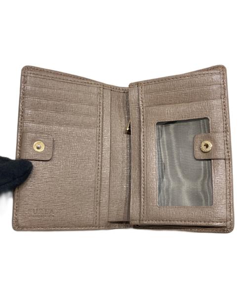 FURLA（フルラ）FURLA (フルラ) 2つ折り財布 ブラウンの古着・服飾アイテム