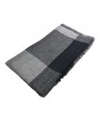 Aquascutumアクアスキュータム）の古着「カシミヤストール」｜グレー