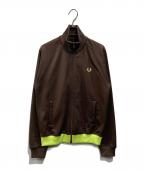 FRED PERRYフレッドペリー）の古着「トラックジャケット」｜ブラウン