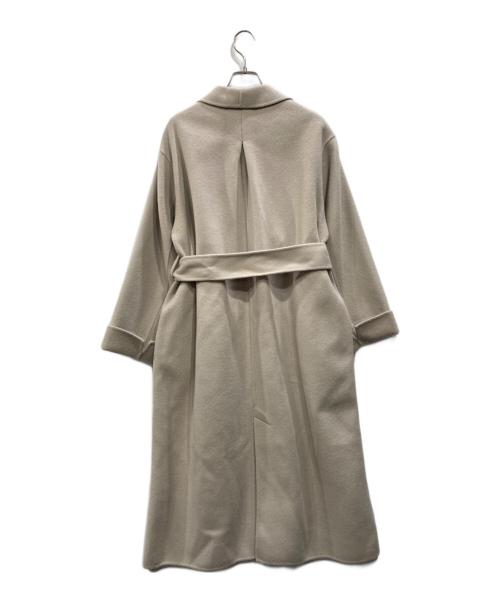 Snidel（スナイデル）Snidel (スナイデル) シャルムビッグカラーロングコート ベージュ サイズ:Sの古着・服飾アイテム